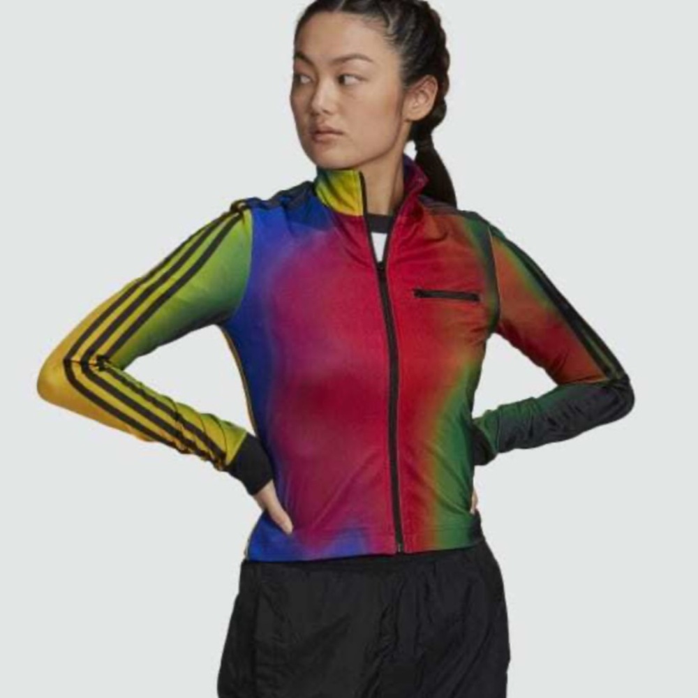 ADIDAS X PAULINA RUSSO Rare FIREBIRD TRACK JACKET SZ s NWOT LIMITED EDITION!